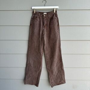 Studio Gray• High Rise Wide Leg Jeans